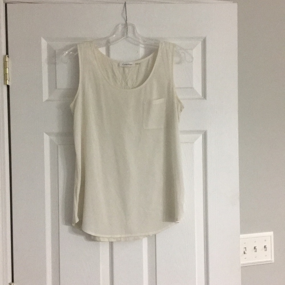Calvin Klein ivory top